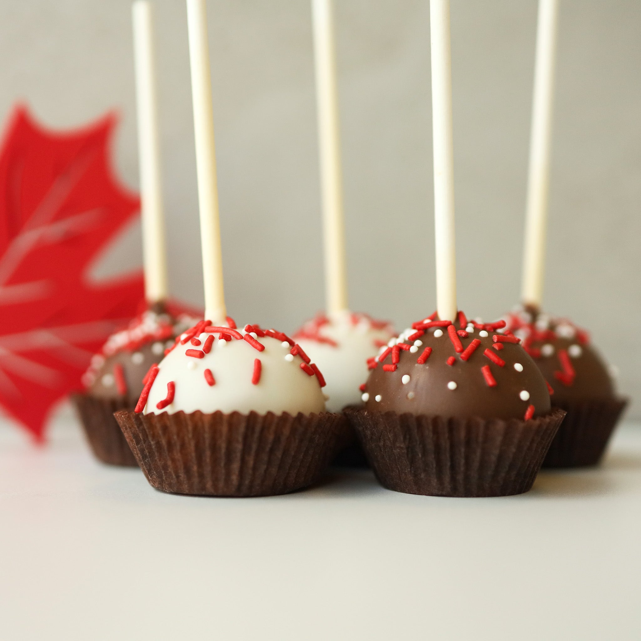 Canada Day Cake Pops - IN STOCK